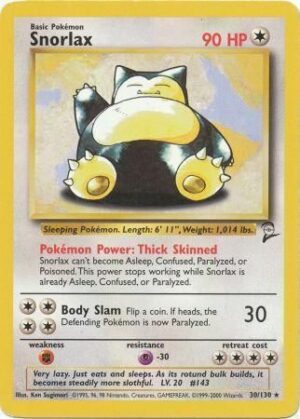 Snorlax - 30/130