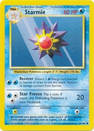 Starmie - 64/102