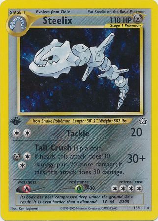 Steelix - 15/111 - 1st Edition (Holo)