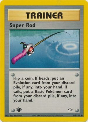 Super Rod - 103/111 - 1st Edition