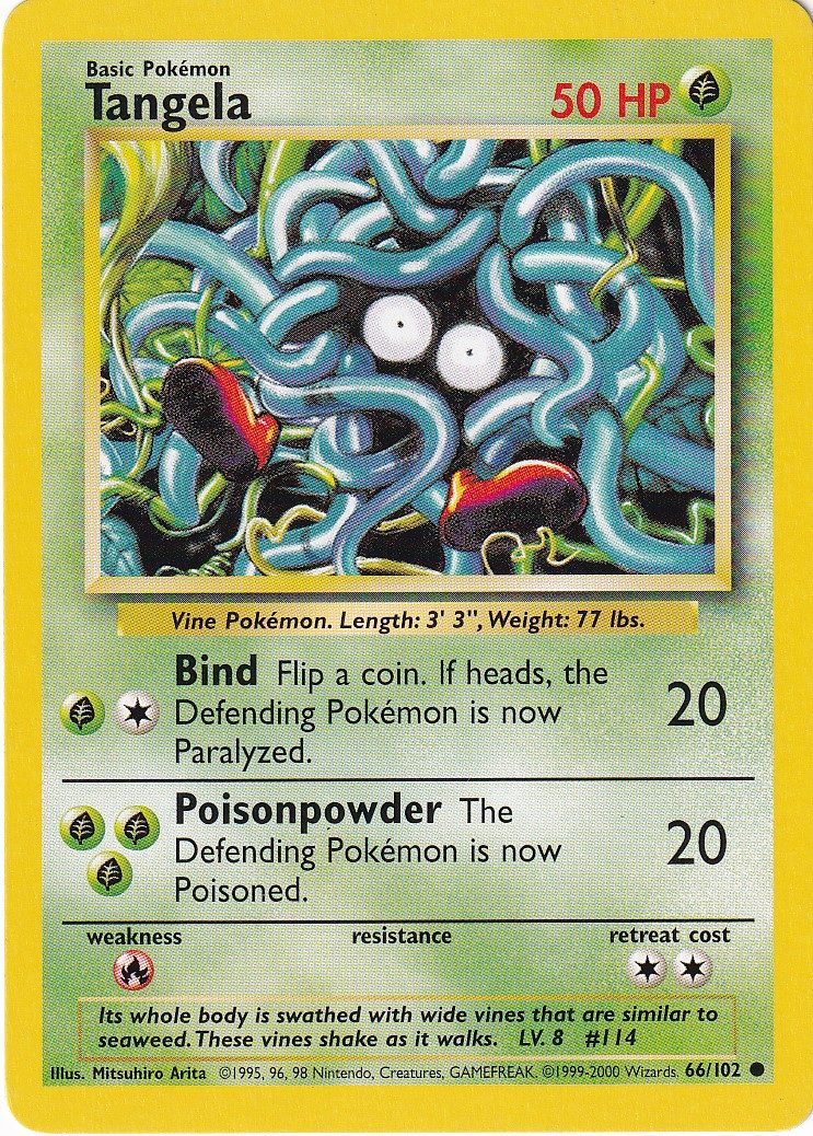 Tangela - 66/102 - 4th Print