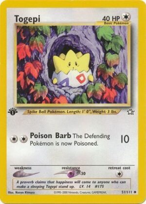 Togepi - 51/111 - 1st Edition