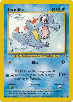 Totodile - 80/111