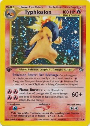Typhlosion - 17/111 - 1st Edition (Holo)