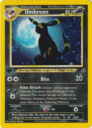 Umbreon - 13/75 - 1st Edition (Holo)