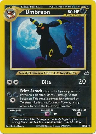 Umbreon - 13/75 (Holo)