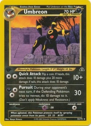 Umbreon - 32/75 - 1st Edition