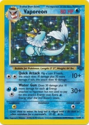 Vaporeon - 12/64 (Holo)