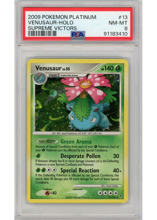Venusaur 13/147 PSA 8