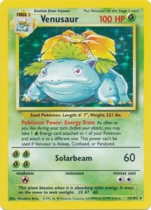 Venusaur - 15/102 (Holo)
