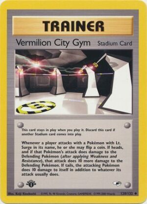 Vermilion City Gym - 120/132 - 1st Edition
