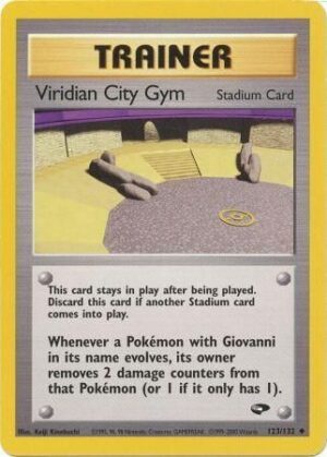 Viridian City Gym - 123/132