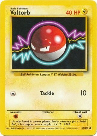 Voltorb - 67/102