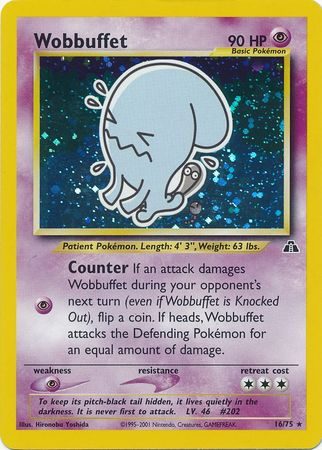 Wobbuffet - 16/75 (Holo)