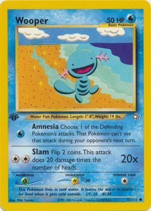 Wooper - 82/111 - 1st Edition