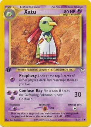 Xatu - 52/111 - 1st Edition