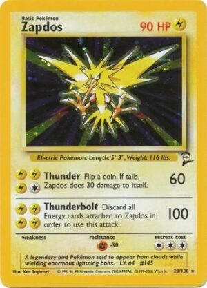 Zapdos - 20/130 (Holo)