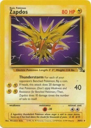 Zapdos - 30/62
