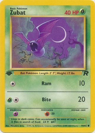 Zubat - 70/82 - 1st Edition