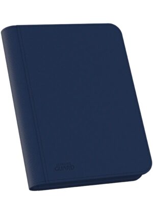 Spillermappe i høj kvalitet: Ultimate Guard 4-pocket ZipFolio XenoSkin - Blå