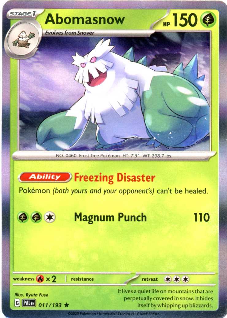 Abomasnow - 011/193 (Holo)
