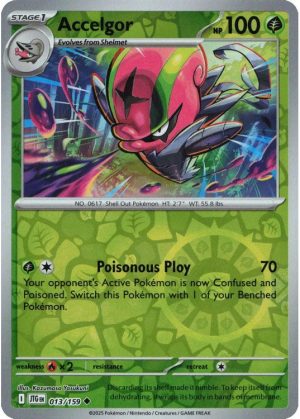 Accelgor - 013/159 - Reverse