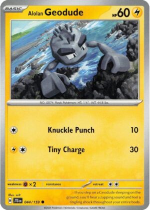 Alolan Geodude - 044/159