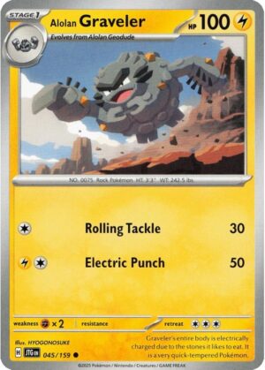 Alolan Graveler - 045/159