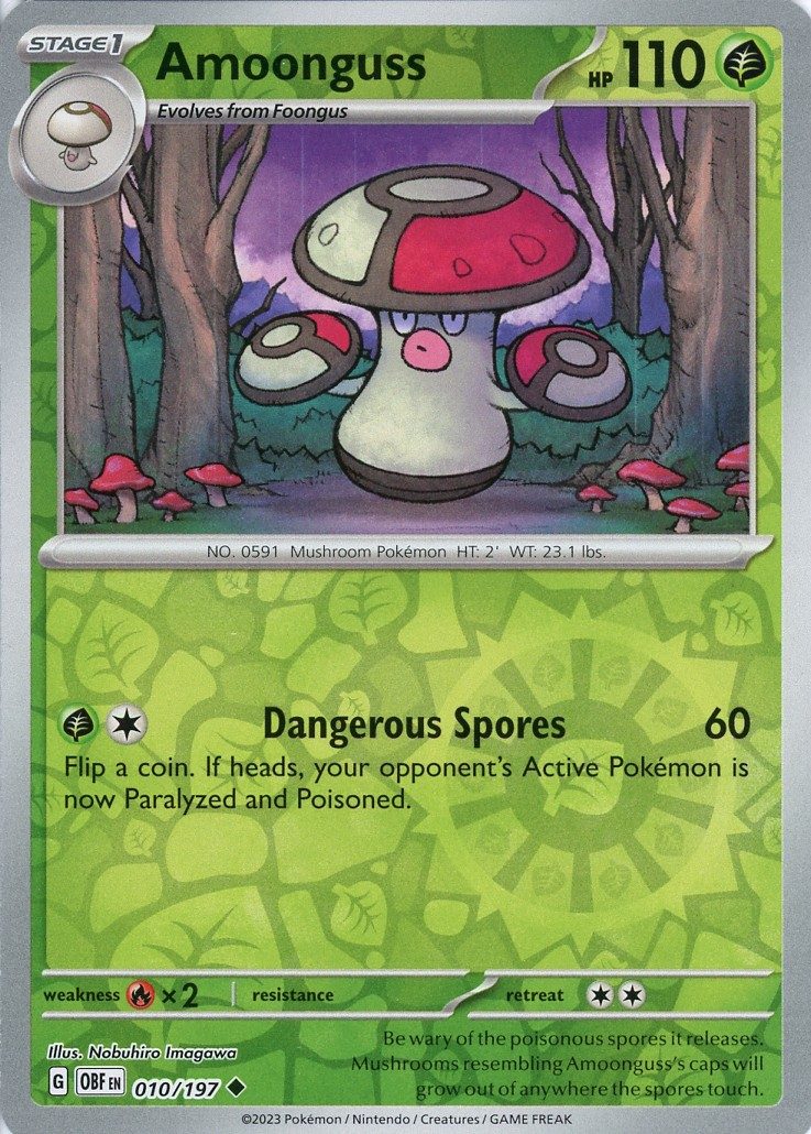 Amoonguss - 010/197 - Reverse