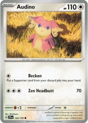Audino - 124/159