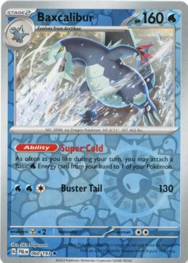 Baxcalibur - 060/193 - Reverse