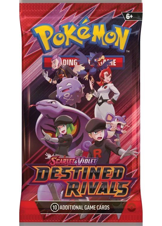 Booster Pack - SV10 Destined Rivals - Pokemonkort på Pokemons.dk