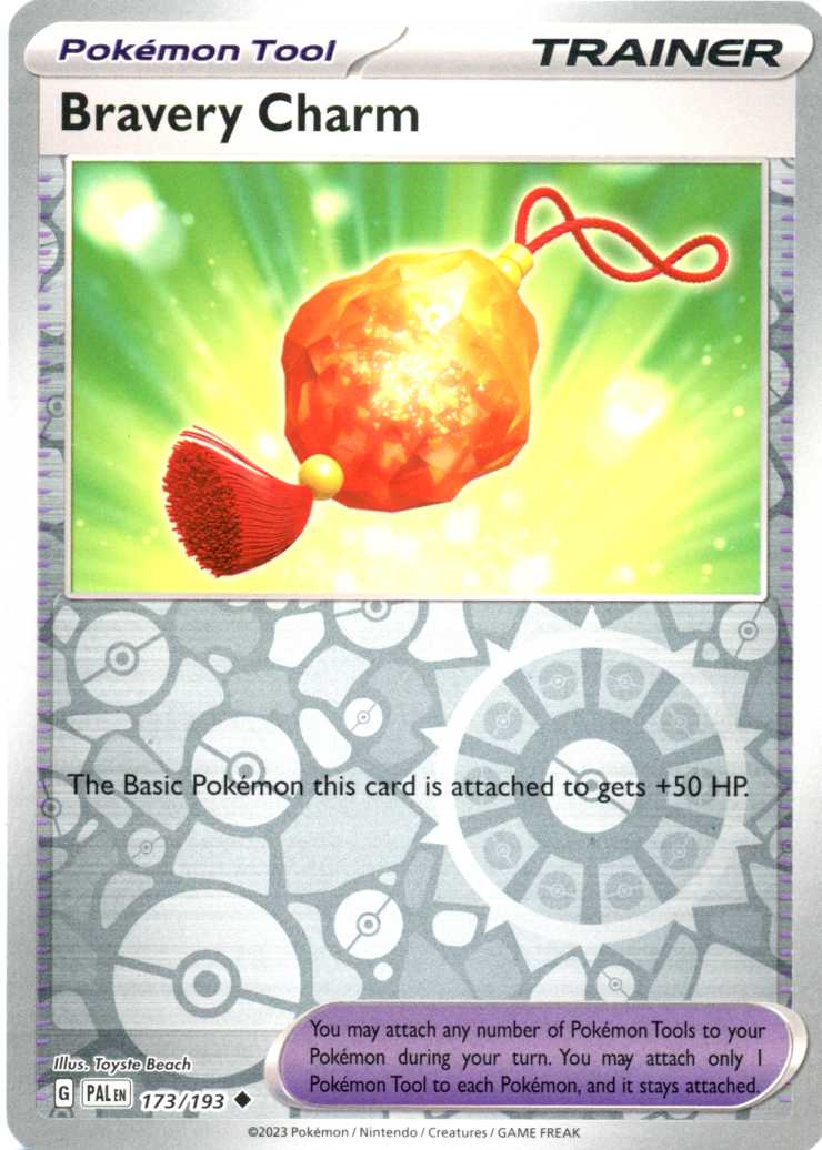 Bravery Charm – 173/193 – Reverse