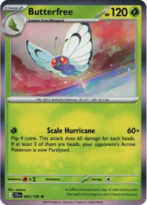 Butterfree - 003/159 (Holo)