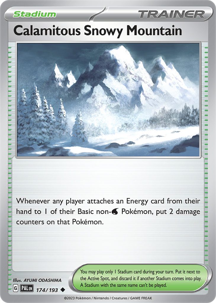 Calamitous Snowy Mountain – 174/193