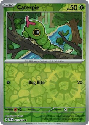 Caterpie - 001/159 - Reverse