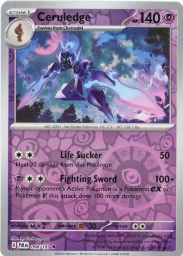 Ceruledge - 098/193 - Reverse