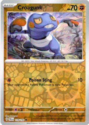 Croagunk - 114/193 - Reverse