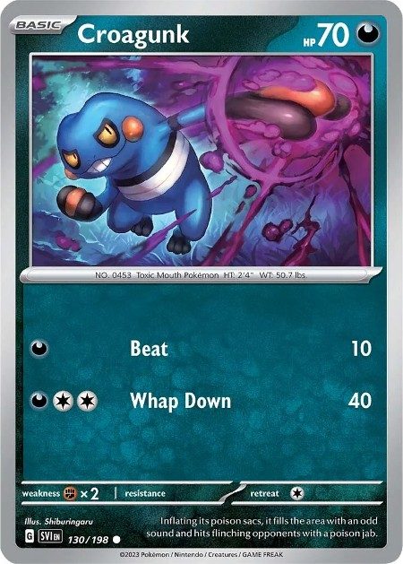 Croagunk - 130/198