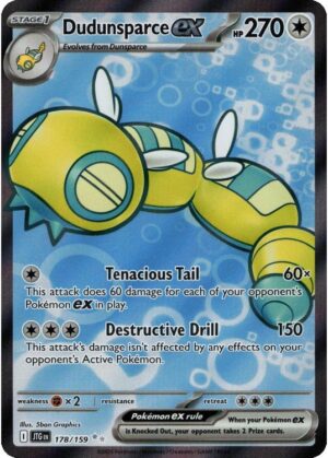 Dudunsparce ex - 178/159