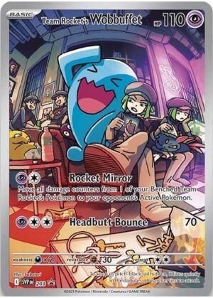 Elite Trainer Box - Giovanni & Mewtwo - SV10 Destined Rivals - Team Rocket's Wobbuffet - SVP203