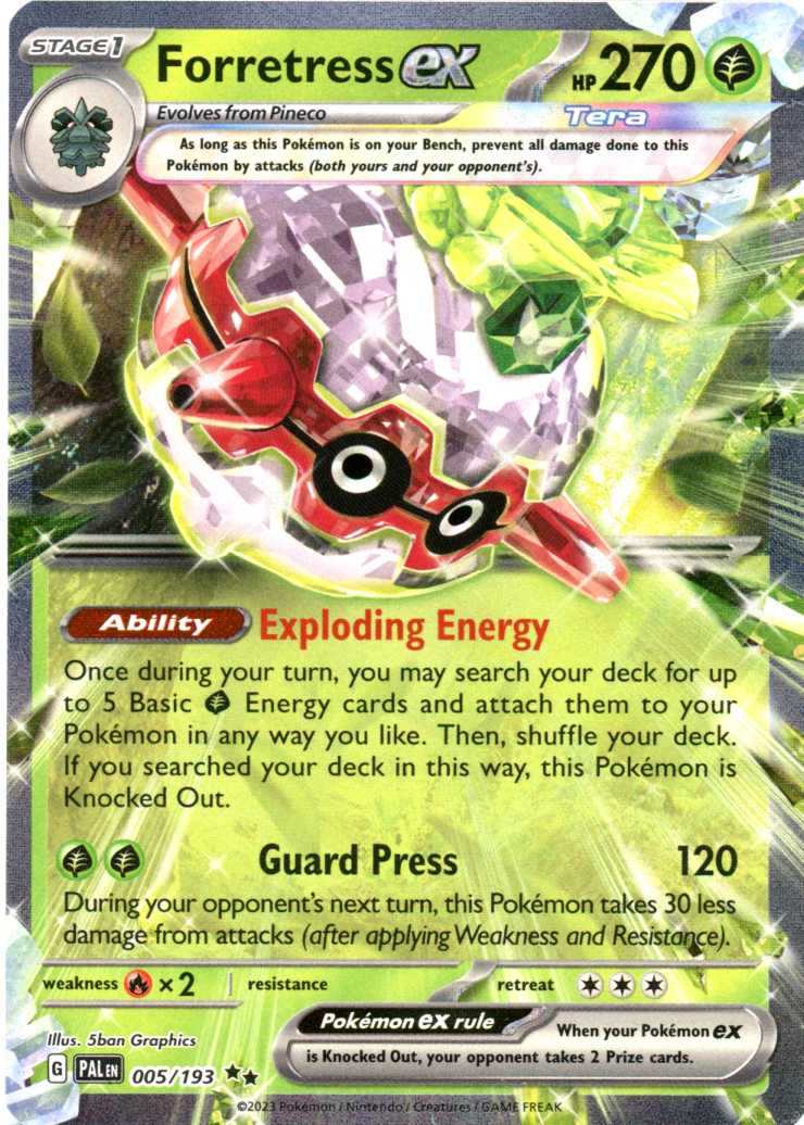 Forretress ex - 005/193