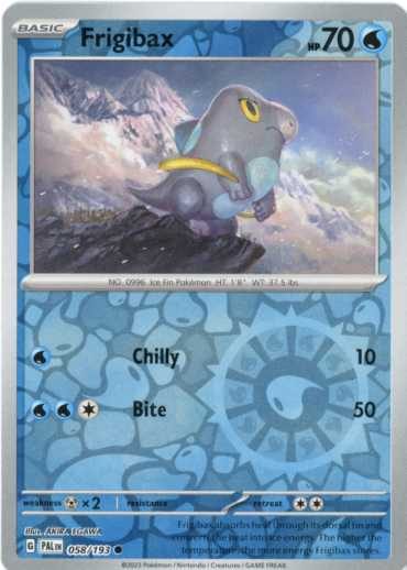 Frigibax - 058/193 - Reverse