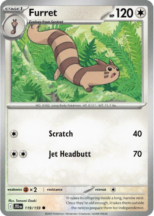 Furret - 119/159
