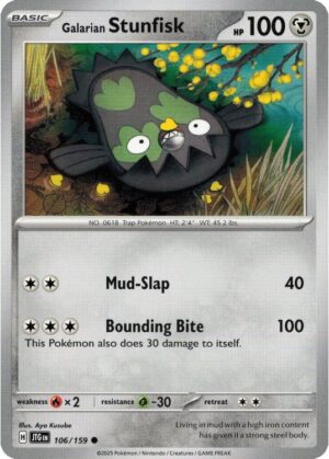 Galarian Stunfisk - 106/159