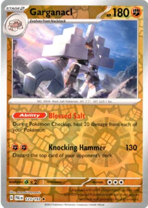 Garganacl - 123/193 - Reverse