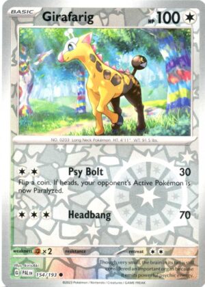 Girafarig - 154/193 - Reverse