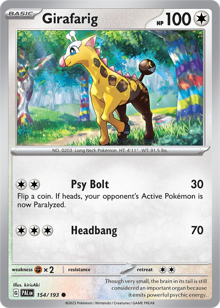 Girafarig – 154/193