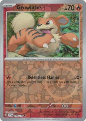 Growlithe - 030/198 - Reverse