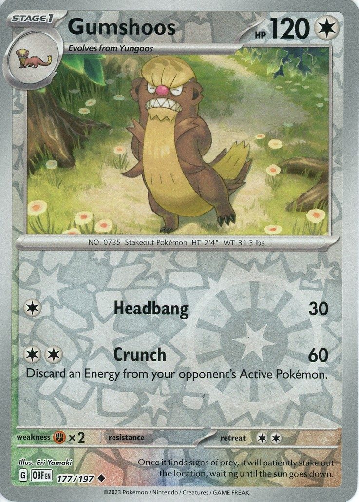 Gumshoos - 177/197 - Reverse